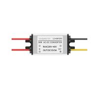 Convertidor de Potencia CA AC24V36V a DC12V Reductor Voltaje AC24V a(AC24V36V to DC12V 3A Aluminum)