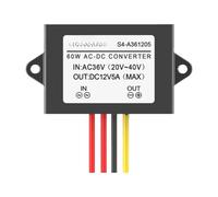 Convertidor de Potencia CA AC24V36V a DC12V Reductor Voltaje AC24V a(AC24V36V to DC12V 5A Large Plastic)