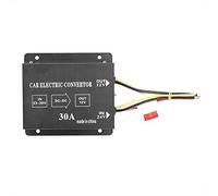 Convertidor de Potencia de 24 V CC a 12 V, Convertidor Eléctrico para Coche, Camión, Coche, Inversor Eléctrico, Reductor de Voltaje, Transformador Reductor (24V a 12v/30A/360w)