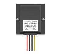 Convertidor de Potencia del regulador Voltaje módulo Refuerzo 24V a 28V36V48V53V57V60V DC(24V to 53V 6A Black)