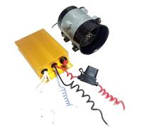 Convertidor de presión de 12 V, 16,5 A, para turbina de Coche, Turbo de 3000 kV, 35 000 RPM, 300 W, con Controlador automático y válvula solenoide Turbo.