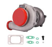 Convertidor de presión GT30 GT3037 GT3076 Brida de 4 Pernos A/R 0,6 0,82 Refrigeración por Agua Turbocompresor Universal, para Todos los Motores de 4/6 Cilindros 2,5 L-3,0 L Válvula solenoide Turbo