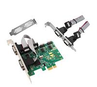 Convertidor de Puerto Serie PCI - E a RS232 de 4 Puertos, Tarjeta de expansión del Adaptador de Controlador PCI Express, solución de automatización Industrial con Soporte de