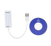 Convertidor de Puerto Serie, USB a RS485/RS422 Adaptador convertidor de Grado Industrial con Chip PL2303 británico Interfaz RJ45 Anti sobretensión Anti-Thunder
