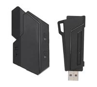 Convertidor de Ratón para Teclado, Adaptador de Ratón para Teclado para Juegos USB Plug and Play, Conmutador de Red con un Clic, Acelerador de Soporte, Adaptador de Controlador