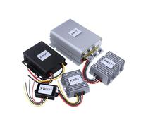 Convertidor de Refuerzo CC a, estabilizador inversor Potencia 12V a 36V, módulo regulador Voltaje 1-30A, Resistente al Agua(4A Aluminum L)