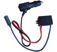 Convertidor de salida de 3.5 A 30 V compatible con sistemas eléctricos de vehículos de 12 V 24 V para camión, coche, barco y RV uso del puerto de alimentación (100 cm)