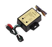 Convertidor de salida de línea de alta y baja impedancia de 2 canales - Adaptador de señal de nivel de altavoz de audio para estéreos de vehículos y sistemas de audio domésticos -