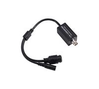 Convertidor de Señal 4 en 1 AHD/TVI/CVI/CVBS 720P/1080P con Entrada BNC y Salida RJ45, Adaptador H.265 RTSP para Cámaras de Seguridad CCTV.