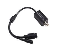 Convertidor de señal 4 en 1 AHD/TVI/CVI/CVBS 720P/1080P con entrada BNC y salida RJ45, adaptador RTSP 265 para cámaras de seguridad CCTV.