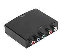 Convertidor de señal de Audio y vídeo 1080P, Compatible AV a hdmi Adaptador de componente de transmisión Suave Digitalizador VHS de Salida Clara para Entretenimiento en el hogar