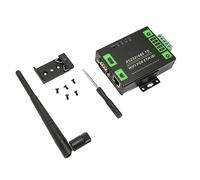 Convertidor de Serie a Ethernet, Velocidad de Baudios de 300 a 460800 Bps, Adaptador Profesional de Serie a Ethernet RS232 Montado en la Pared, Múltiples Interfaces para la