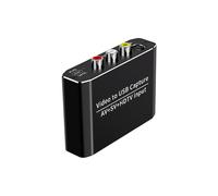Convertidor de Tarjeta de Captura de Vídeo Compatible con AV/S-VIDEO/ USB 3.0 Tarjeta de Captura de Juegos Grabador de Vídeo Grabador