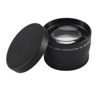 Convertidor de teleobjetivo de 58 mm 2X para Canon, Nikon, Sony, Pentax 18-55 mm