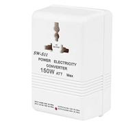 Convertidor de Tensión Ascendente y Descendente150 W Convertidor de Voltaje Elevador Y Descendente de 110V A 220V SW-S11 Transformador Doble de 150W Para PequeñOs ElectrodoméSticos Durante