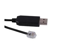 Convertidor de USB a Serie Cable de Consola USB a RJ12 6P6C for PDU con medidor y conmutación UPS APC 940-0144 AP78xx, AP79xx, AP86xx, AP88xx, AP89xx(5m)