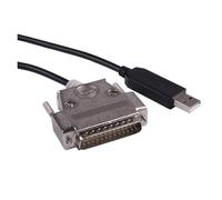 Convertidor de USB a Serie Cable Recto USB a Serie RS-232 DB-25 Macho Conjunto de Chips FTDI (5 Cables)