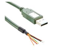 Convertidor de USB a Serie Cable USB-RS485-WE-1800 Cable convertidor Serie USB 2.0 A a RS485 con Extremo de Cable RS485 con Chip FTDI FT232R