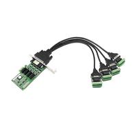 Convertidor de USB a Serie PCI-E Industrial a RS-485 Tarjeta Serie RS-422 PCIE a RS485 RS422 Convertidor de Alta Velocidad de 4 Puertos Aislamiento óptico 4U UT-794I