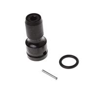 Convertidor de vástago de 1/2 pulgada a 1 4 vástago de liberación rápida, adaptador de puntas de destornillador, almacenamiento de piezas de herramientas