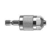 Convertidor de vástago hexagonal de 1/4 pulgadas, portabrocas sin llave, adaptador de brocas de 3 mandíbulas, para procesamiento de metales de carpintería, herramienta eléctrica de reparación del