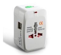 Convertidor de Viaje USB Dual Enchufe de Acceso Global Enchufe Multifunción 931 L Enchufe de Conversión Enchufe Inteligente Conector US / UK / EU