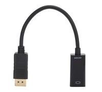 Convertidor de vídeo de alto rendimiento, adaptador de salida de vídeo flexible para monitores de PC de escritorio, compatible con cable HD para