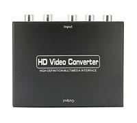 Convertidor de Video HD, Convertidor YPbPr a HDMI, Componente 1080P YPbPr a Convertidor de Interfaz Multimedia HD para Monitor de DVD Antiguo