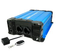 Convertidor de Voltaje 24V 2000 Vatios Reiner Sinus Inversor Control Remoto Crw