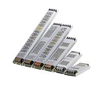 Convertidor de voltaje CA a 12V 24V Fuente de alimentación 60W 100W 150W W 300W 400W 500W Controlador LED for tiras LED(150W 1.5KN)