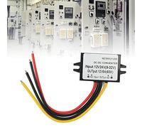 Convertidor de Voltaje DC a DC 12V 24V 9-32V a 12V 5A 60W Regulador de Voltaje de Escalón hacia Abajo a Prueba de Agua