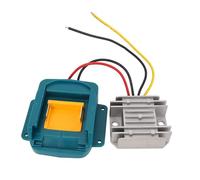Convertidor de voltaje de 18 V a 12 V con sobrecarga, adaptador de 10 A 120 W para BL1850B BL1860B BL1830B BL1840B BL1820B, carcasa de aluminio, compatible con varios dispositivos de 12 V