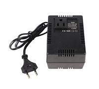 Convertidor de Voltaje de 300 W, Adaptador de Enchufe de la UE, Adaptador de Enchufe de Viaje, Convierte 220 V/240 V a 110 V/120 V 3,7 X 3 X 2,4 Pulgadas, para Viajes Al