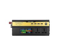 Convertidor De Voltaje De 6000/5000/4000/3000 W con Pantalla Digital LCD, Inversor Solar De Onda Sinusoidal Modificada De 12 V CC A 220 V Transformador Inversor Onda Pura(DC 24V,AC 220V_4000W)