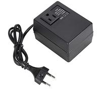 Convertidor de Voltaje de Viaje Compacto y Transformador de Potencia de 300W AC para 220 V a 110 V o 240 V a 120 V con Adaptador de Enchufe Europeo