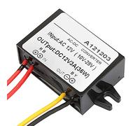 Convertidor de voltaje descendente DC 12V, convertidor AC 10 28V a DC 12V, módulo de alimentación bajadora AC DC (3A)