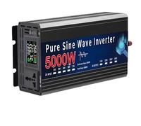 Convertidor de Voltaje Inversor De 12V 220V 2000W 3000W 4000W CC 12 V/24 V A CA 220 V/110 V Convertidor Voltaje De Onda Sinusoidal Pura Inversor Solar Coche(24V,220V 60HZ,5000W)
