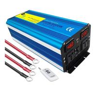 Convertidor de Voltaje Inversor De Coche De 60 Hz 48 V/24 V/12 V A 127 V/220 V Onda Sinusoidal Pura 8000 W Convertidor De Camping, Enchufe Universal(48V 220V 8000W)