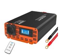 Convertidor de Voltaje Inversor De Onda Sinusoidal Pura De 12v 24v 48v 60v 72v CC A CA De 110V 220V Pantalla LCD Interfaz USB Tipo C Potencia Máxima 2000W 4000W(PSW-72V-2000W-A)