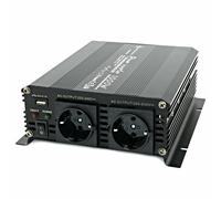 Inversor Convertidor De Voltaje 12V A 230V 1000/2000 Vatios Con USB Schuko
