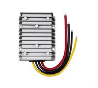 Convertidor elevador de CC 6 V a 12 V, 120 W, amplificador de voltaje de alta eficiencia para coche, barco, camión y marina con carcasa de aluminio impermeable IP68 (20 A)