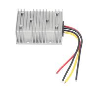 Convertidor elevador de CC a CC, regulador de voltaje impermeable de alta potencia de 480 W, transformador de 12 V/24 V a 48 V y 10 A para sistemas de seguridad de vehículos.