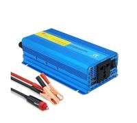 Convertidor Energía Solar 2000 W 12 V/24 V CC A 220 V/230 V CA 50 Hz/60 Hz con Transferencia Voltaje Enchufe Universal Inversor Onda Sinusoidal Pura(12V 50Hz)