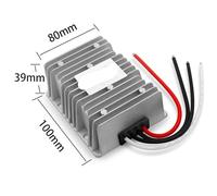 Convertidor estabilizador de CC/CC de 12 V a 12 V, inversor de fuente de alimentación solar, regulador de voltaje de 1-30 A, módulo transformador de 12 voltios.(20A Aluminum XL,12V (9-23V))