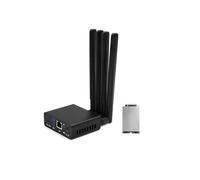 Convertidor Gigabit Ethernet de 5G M.2 A 2.5G. Carcasa de 5G M.2 A USB 3.0 Tipo A con Antena y Módulo 5G. Convertidor de 5G M.2 A 2.5G ETH.