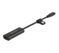 Convertidor HDMI a USB-C rojo