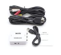 Convertidor HDMI [convierte a componente, RGB, RCA (AV Composite) (Digital y analógico), para Xbox/PS4/PS3/PC/Laptop/TV/STB/VHS/VCR/Camera/DVD/reproductor Blu-ray, PAL/NTSC]