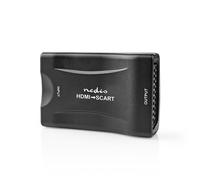 Convertidor HDMI | Entrada HDMI | Euroconector hembra | Unidireccional | 1080p | 1,2 Gbps | ABS | Negro