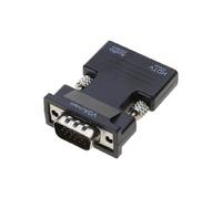 Convertidor HDMI hembra a VGA macho para portátil, TV y proyector. Bajo consumo de energía. 1