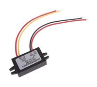 Convertidor industrial de plástico de 12 V a 3 V de 12-24 V a 3 V, adaptador de corriente reductor, conveniente convertidor para regulador de voltajes de bricolaje, regulador de voltaje eficiente de